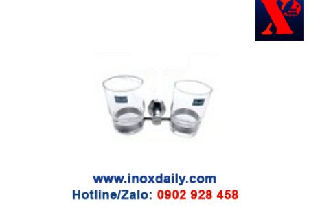 Kệ ly đôi Inox 304 - KL 12