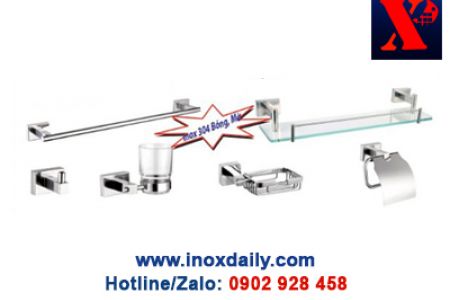 Bộ phụ kiện Inox cao cấp 6 món 304 - PK 05