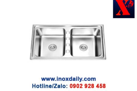 Chậu rửa đôi Inox 304 - XPC 8850 (201)