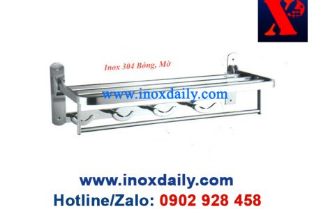 Máng khăn 2 tầng đa năng Inox 304 - MKT 02
