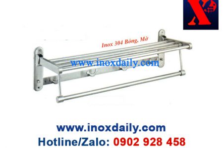 Máng khăn 2 tầng đa năng Inox 304 - MKT 07