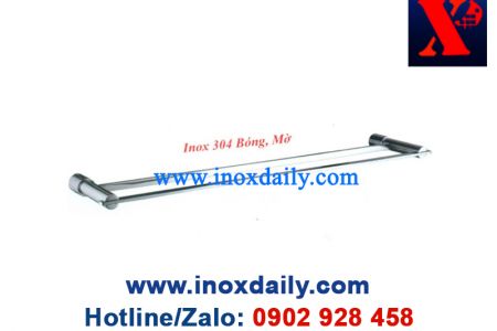 Thanh treo khăn đôi inox 304 - MK 03