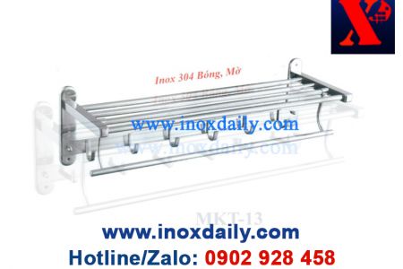 Máng khăn 2 tầng đa năng Inox 304 - MKT 13