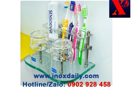 Kệ bàn chải Inox 304 - LBC 13