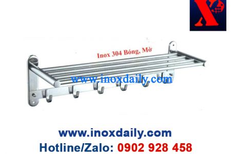 Máng khăn 2 tầng đa năng Inox 304 - MKT 15