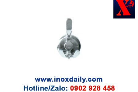 Móc áo đôi tròn Inox 304 - MA 29