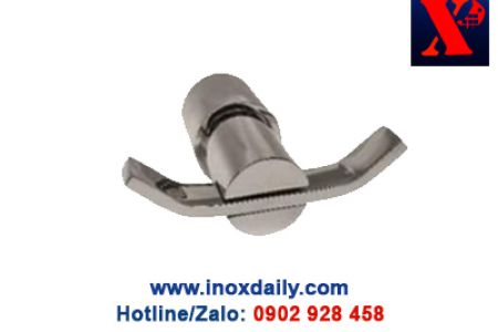 Móc áo đôi tròn Inox 304 - MA 35