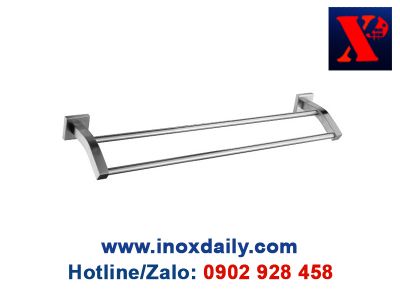 Thanh treo khăn đôi Inox 304