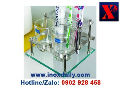 Kệ bàn chải Inox 304 - LBC 15