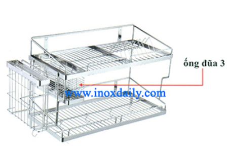 Kệ sóng chén 7 tấc 2 tầng