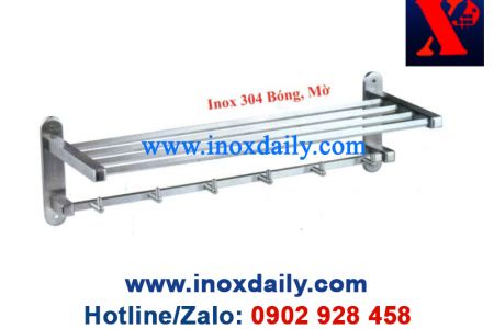 Máng khăn 2 tầng đa năng Inox 304 - MKT 17