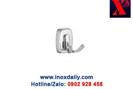 Móc áo đôi vuông Inox 304 - MA 34