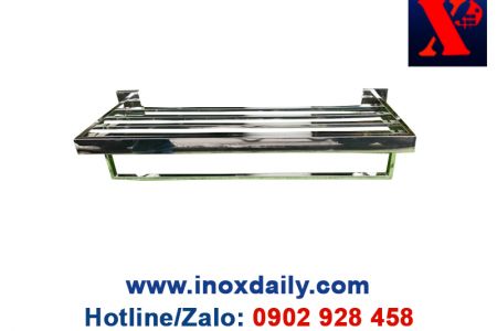 Máng khăn 2 tầng đa năng Inox 304