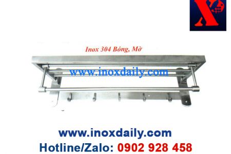 Máng khăn 2 tầng đa năng Inox 304 - MKT 03