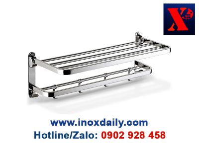 Máng khăn 2 tầng đa năng Inox 304
