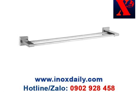 Thanh treo khăn đôi Inox 304